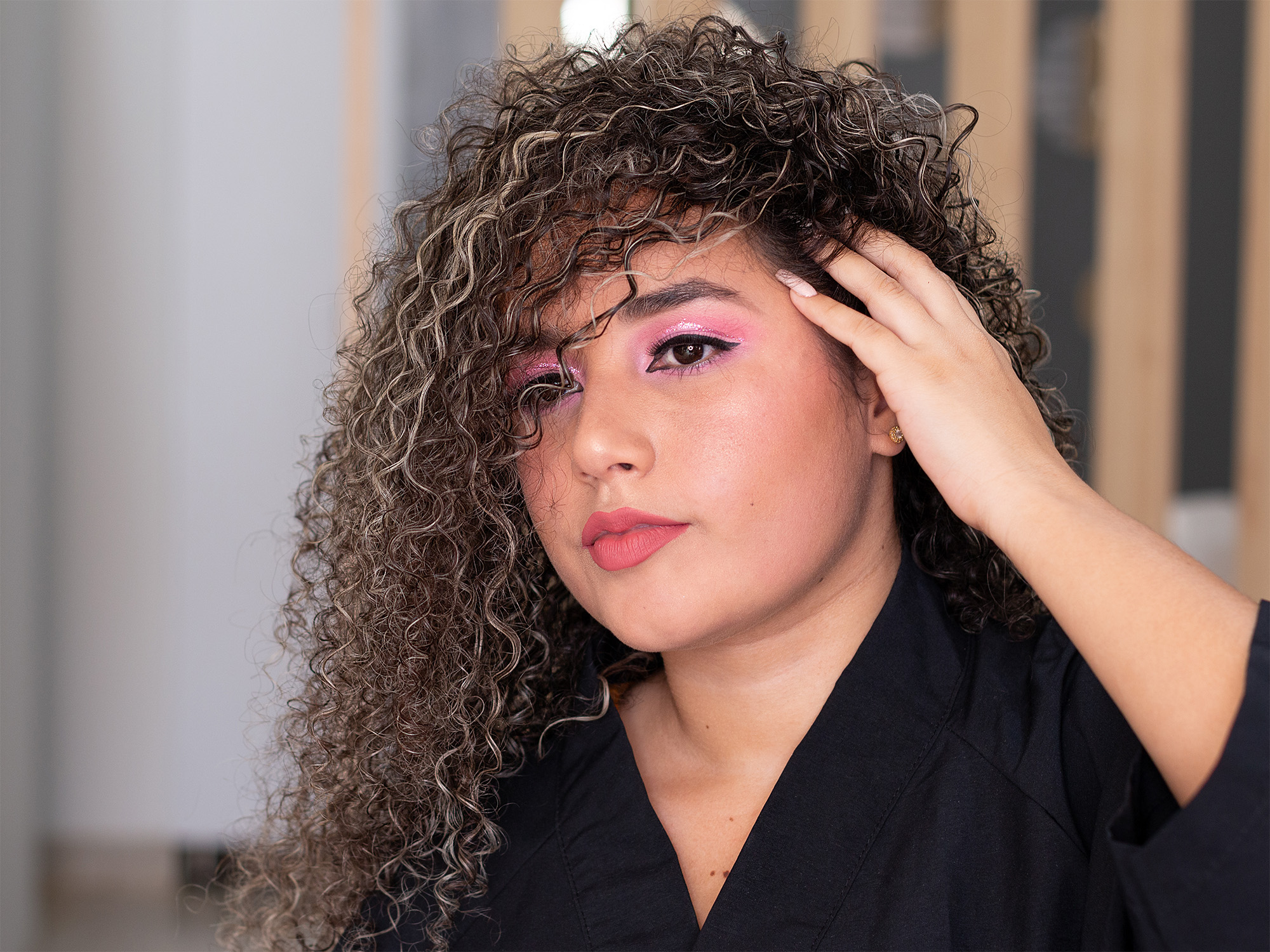 curly